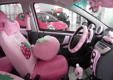 Тюнинг авто BYD F0 Hello Kitty Edition Тюнинг авто BYD F0 Hello Kitty Edition
