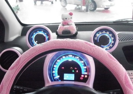 Тюнинг авто BYD F0 Hello Kitty Edition Тюнинг авто BYD F0 Hello Kitty Edition