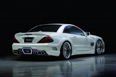 Тюнинг авто Mercedes-Benz R230 SL-Class Black Bison от Wald International