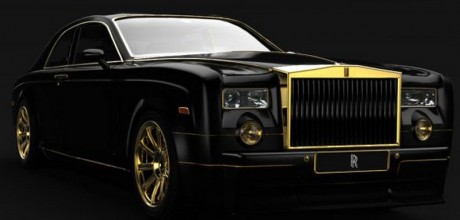 Золотое авто Rolls-Royce Phantom Gold Edition Золотое авто Rolls-Royce Phantom Gold Edition
