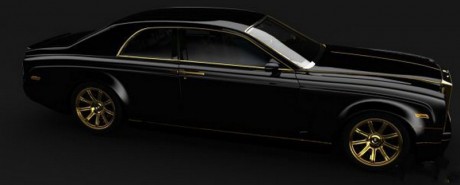 Золотое авто Rolls-Royce Phantom Gold Edition Золотое авто Rolls-Royce Phantom Gold Edition