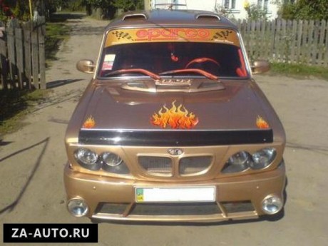 Тюнинг ВАЗ 2106 : "Золотое пламя" Тюнинг ВАЗ 2106 : "Золотое пламя"