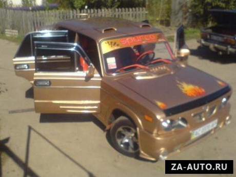 Тюнинг ВАЗ 2106 : "Золотое пламя" Тюнинг ВАЗ 2106 : "Золотое пламя"
