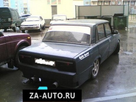 Тюнинг ВАЗ 2105 : "Массивный бампер" Тюнинг ВАЗ 2105 : "Массивный бампер"