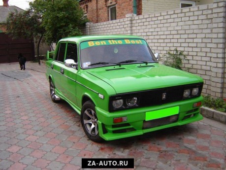 Тюнинг ВАЗ 2106 - "Электрик грин" Тюнинг ВАЗ 2106 - "Электрик грин"