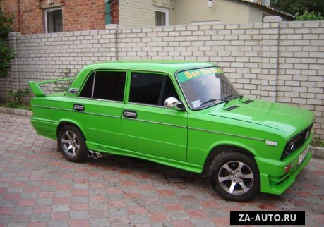 Тюнинг ВАЗ 2106 - "Электрик грин" Тюнинг ВАЗ 2106 - "Электрик грин"