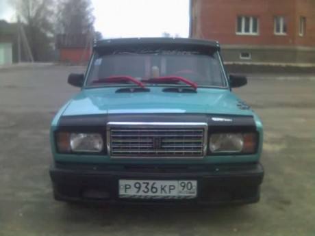 Дефлекторы окон и капота автомобиля Lada ВАЗ 2107