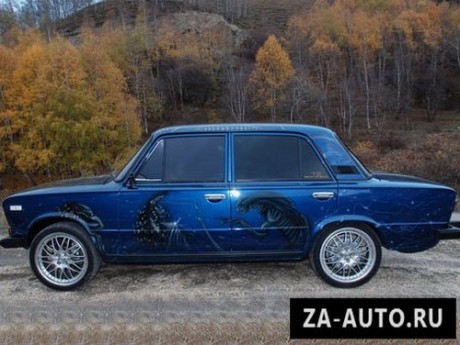 Тюнинг ВАЗ 2106 - "Хищник vs Чужой Тюнинг ВАЗ 2106 - "Хищник vs Чужой