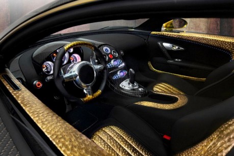 Bugatti Veyron Linea Vincero d'Oro от Mansory Bugatti Veyron Linea Vincero d'Oro от Mansory