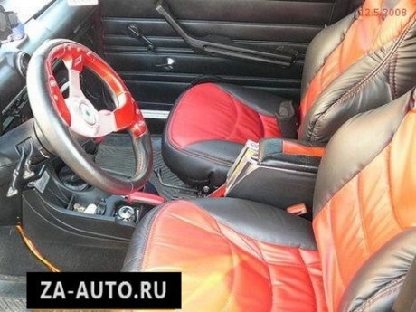 Тюнинг ВАЗ 2106 - "Красный неон" (фото) Тюнинг ВАЗ 2106 - "Красный неон" (фото)