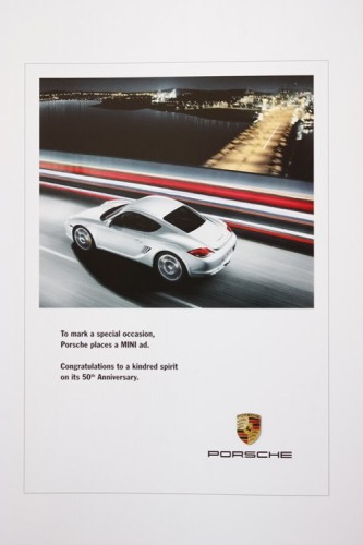 Porsche_Ad_MINI Mini реклама Porsche