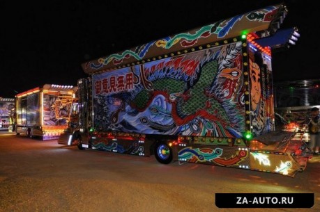 japonskij_tuning_gruzovikov_11 Тюнинг грузовиков из Японии