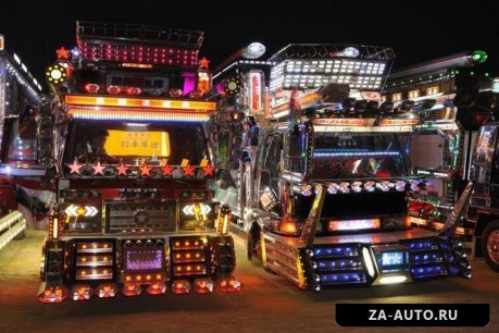 japonskij_tuning_gruzovikov_01 Тюнинг грузовиков из Японии