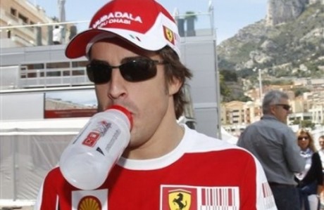 Алонсо в команде Формула 1 - Ferrari