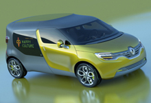 Концепт-кар Frendzy – машина будущего от Renault.