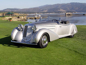 1938 Horch 853 A Erdmann & Rossi Sport Cabriolet