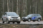 Kia Sportage, Hyundai Santa Fe: Старики-разбойники