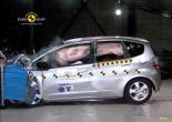 Краш-тест Honda Jazz 1.4 2009- EuroNCAP