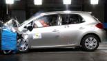 Краш-тест Toyota Auris 1.8 2007- EuroNCAP