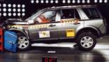 Краш-тест Land Rover Freelander 2.2 TD4 2007- EuroNCAP