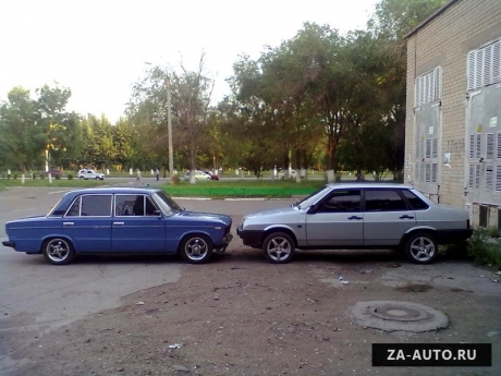 Тюнинг ВАЗ 2106 : Блэк фэйс