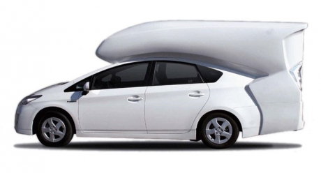 Авто кемпинг из Toyota Prius