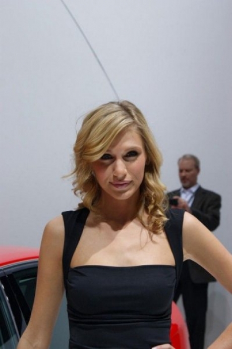 Автосалон в Детройте 2012 : Девушки 