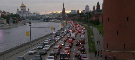 Пробки в Москве
