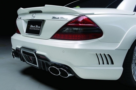 Тюнинг авто Mercedes-Benz R230 SL-Class Black Bison от Wald International 
