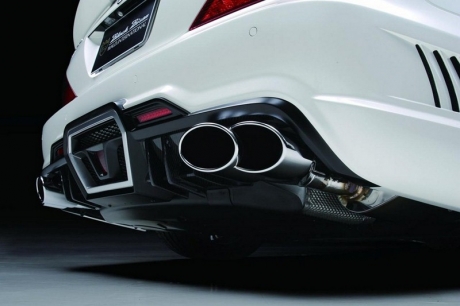 Тюнинг авто Mercedes-Benz R230 SL-Class Black Bison от Wald International 