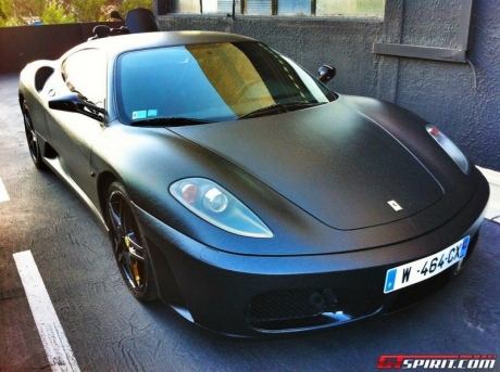 Кожаный тюнинг авто Ferrari F430 от Dartz