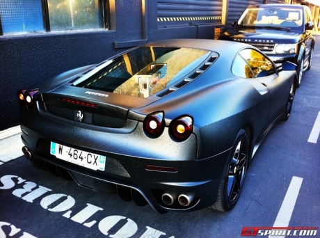 Кожаный тюнинг авто Ferrari F430 от Dartz