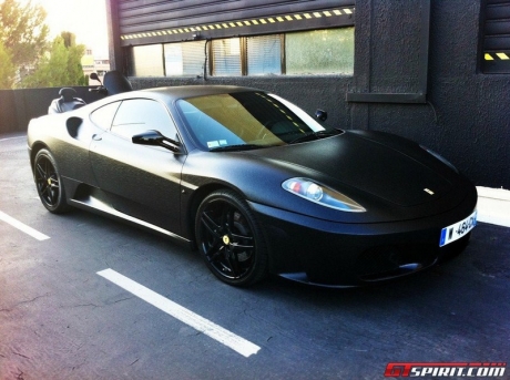 Кожаный тюнинг авто Ferrari F430 от Dartz