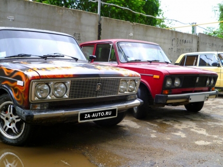 Тюнинг ВАЗ 2106 : Огненный череп