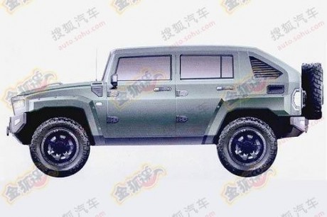 Китайский Hummer H4