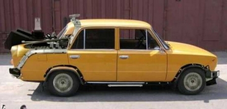 vtuning vaz 2101 & photoshope