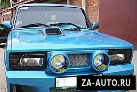 Тюнинг ВАЗ 2105 : "Синяя Молния"