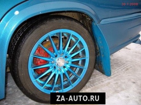 Тюнинг ВАЗ 2105 - "Небесный"