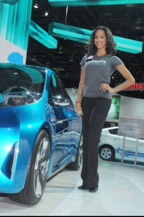Автосалон в Детройте 2011 : Девушки 