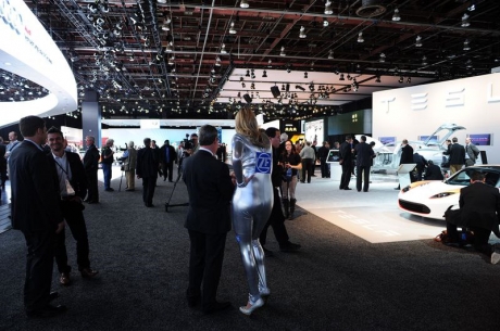 Автосалон в Детройте 2011 : Девушки 