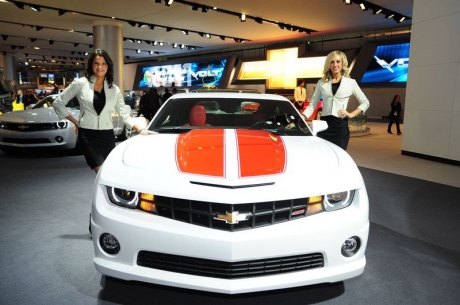 Автосалон в Детройте 2011 : Девушки 