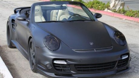 Porsche 997 Turbo Cabriolet Дэвида Бэкхема