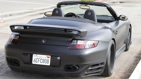 Porsche 997 Turbo Cabriolet Дэвида Бэкхема