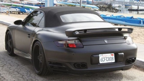 Porsche 997 Turbo Cabriolet Дэвида Бэкхема