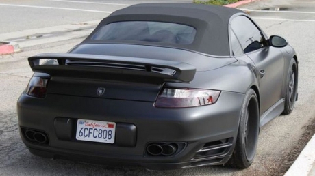 Porsche 997 Turbo Cabriolet Дэвида Бэкхема