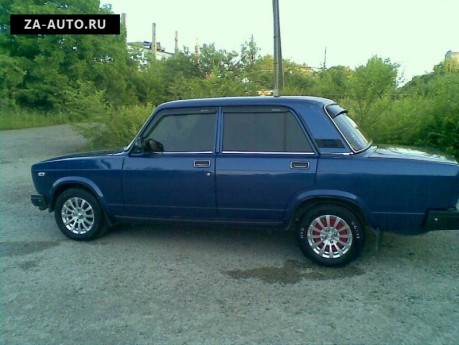 Тюнинг ВАЗ 2107 - "Серебряное литьё"