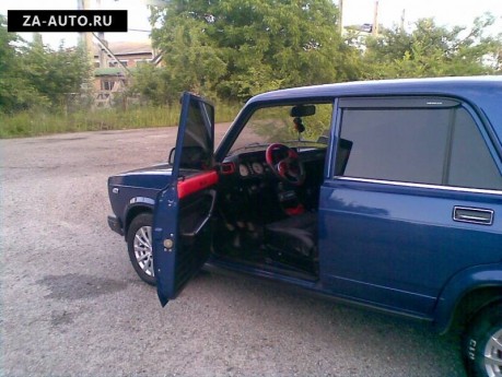 Тюнинг ВАЗ 2107 - "Серебряное литьё"