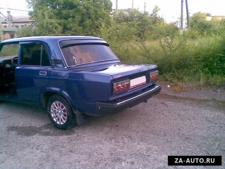 Тюнинг ВАЗ 2107 - "Серебряное литьё"