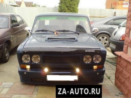 Тюнинг ВАЗ 2106 - "Синяя торпеда"