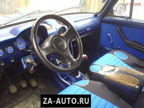 Тюнинг ВАЗ 2106 - "Синяя торпеда"